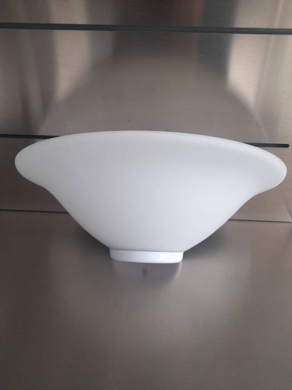 Applique completo vetro finitura bianco