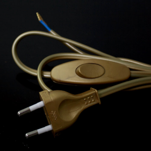 Cablaggio lumetto 150cm oro