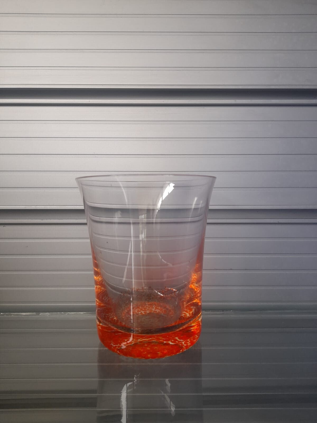 Set 6 Bicchieri Acqua Cristallo particolare Lava