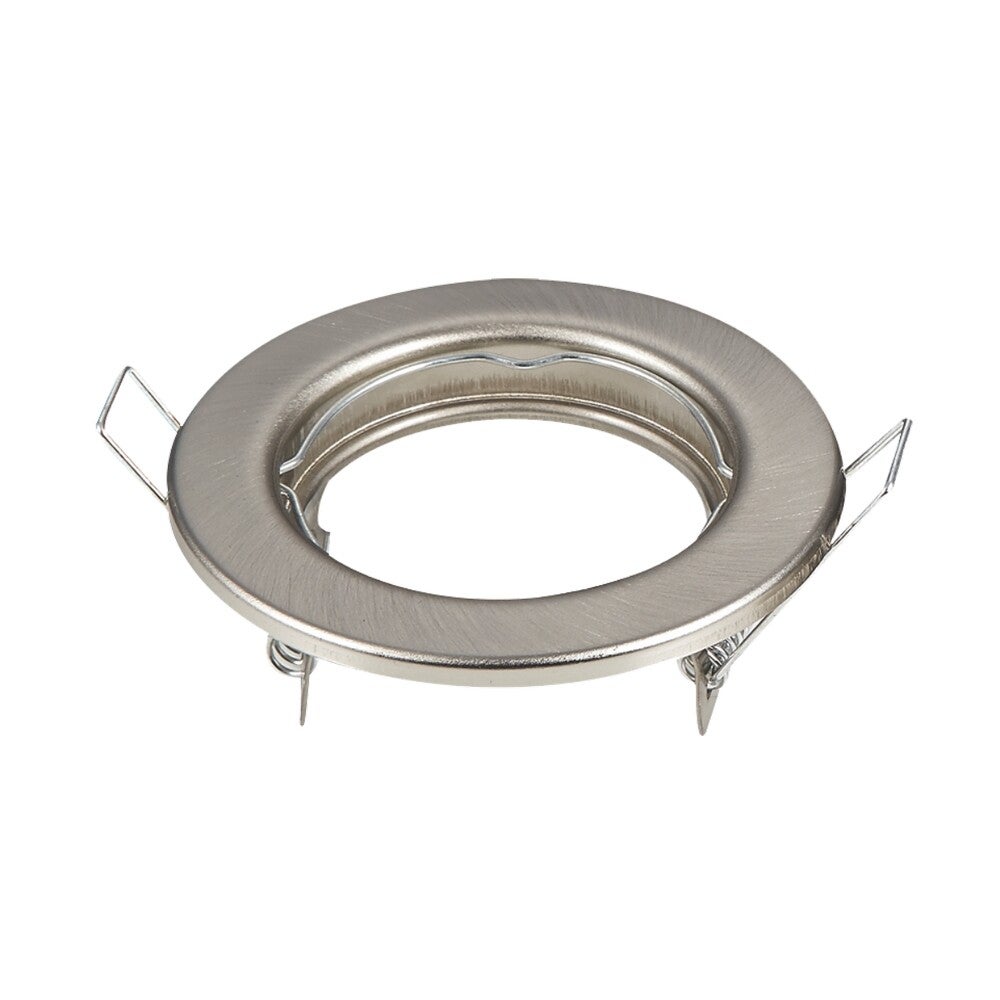Faretto incasso fisso per GU10/MR16 nickel satinato