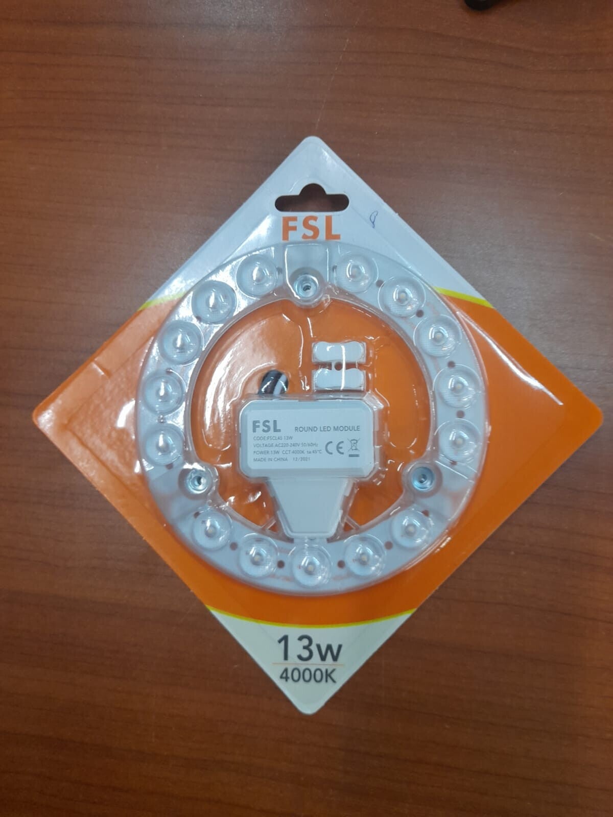 Modulo Scheda Led tonda 13W 220V