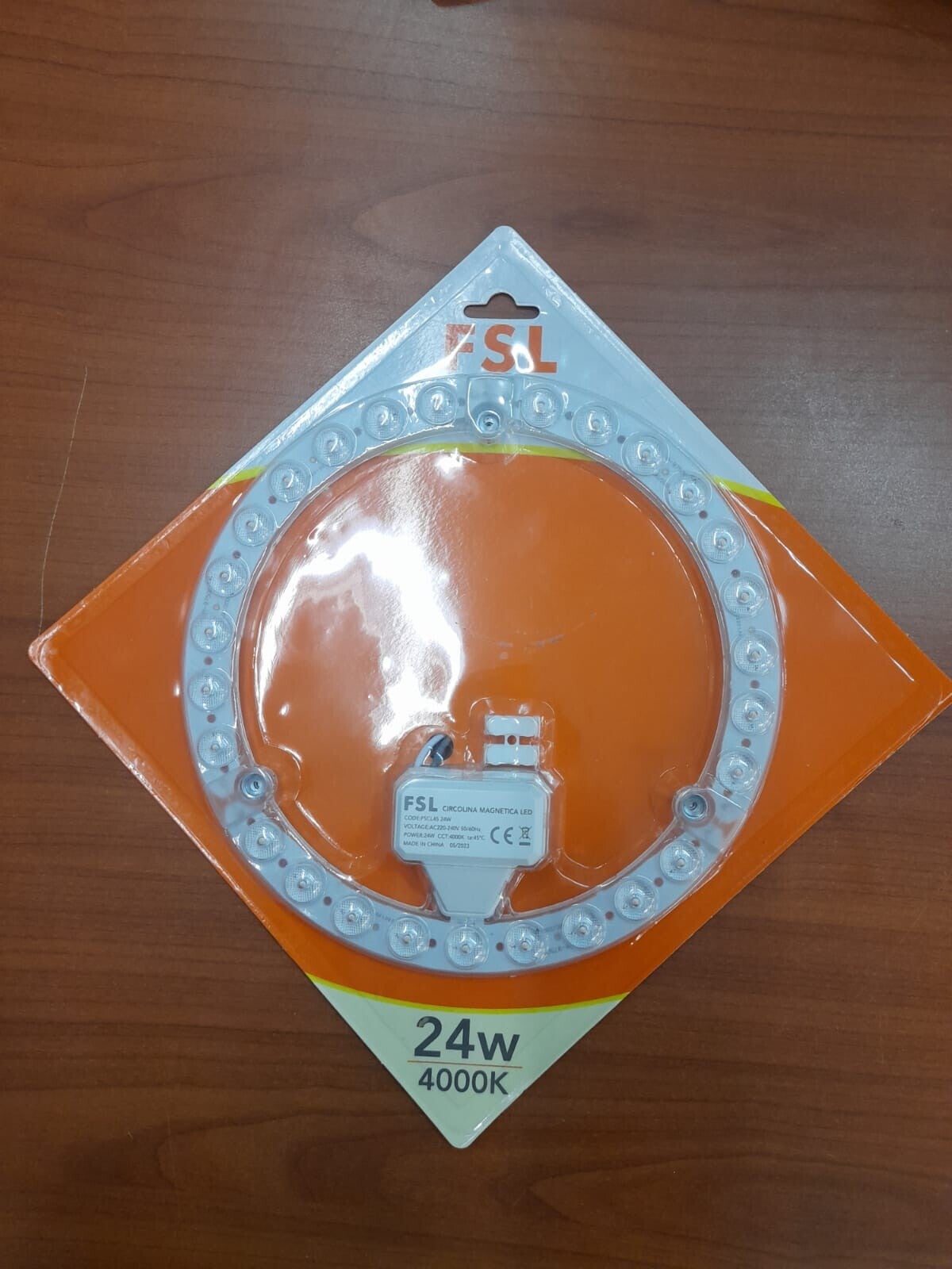 Modulo Scheda Led tonda 24W 220V