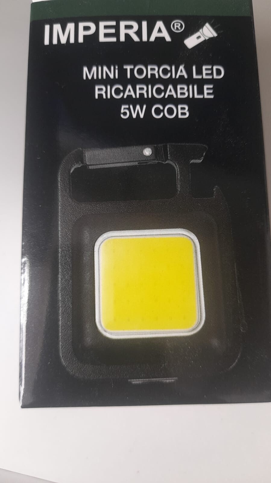 Mini Torcia Led 5W ricaricabile USB