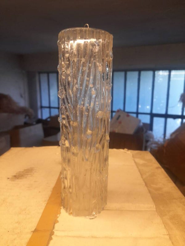 Vetro cilindro in piastra