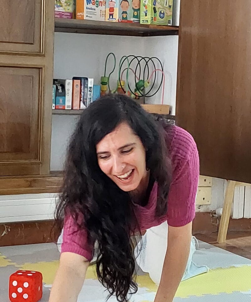 Psicóloga de niños y adolescentes en terapia