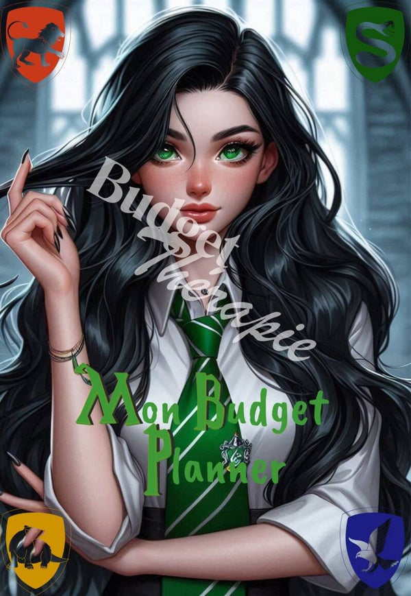 Budget Planner 2026 Serpentard  - Collection Harry