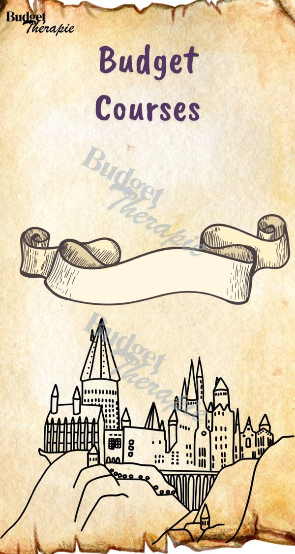 Tracker ou Enveloppes - Courses