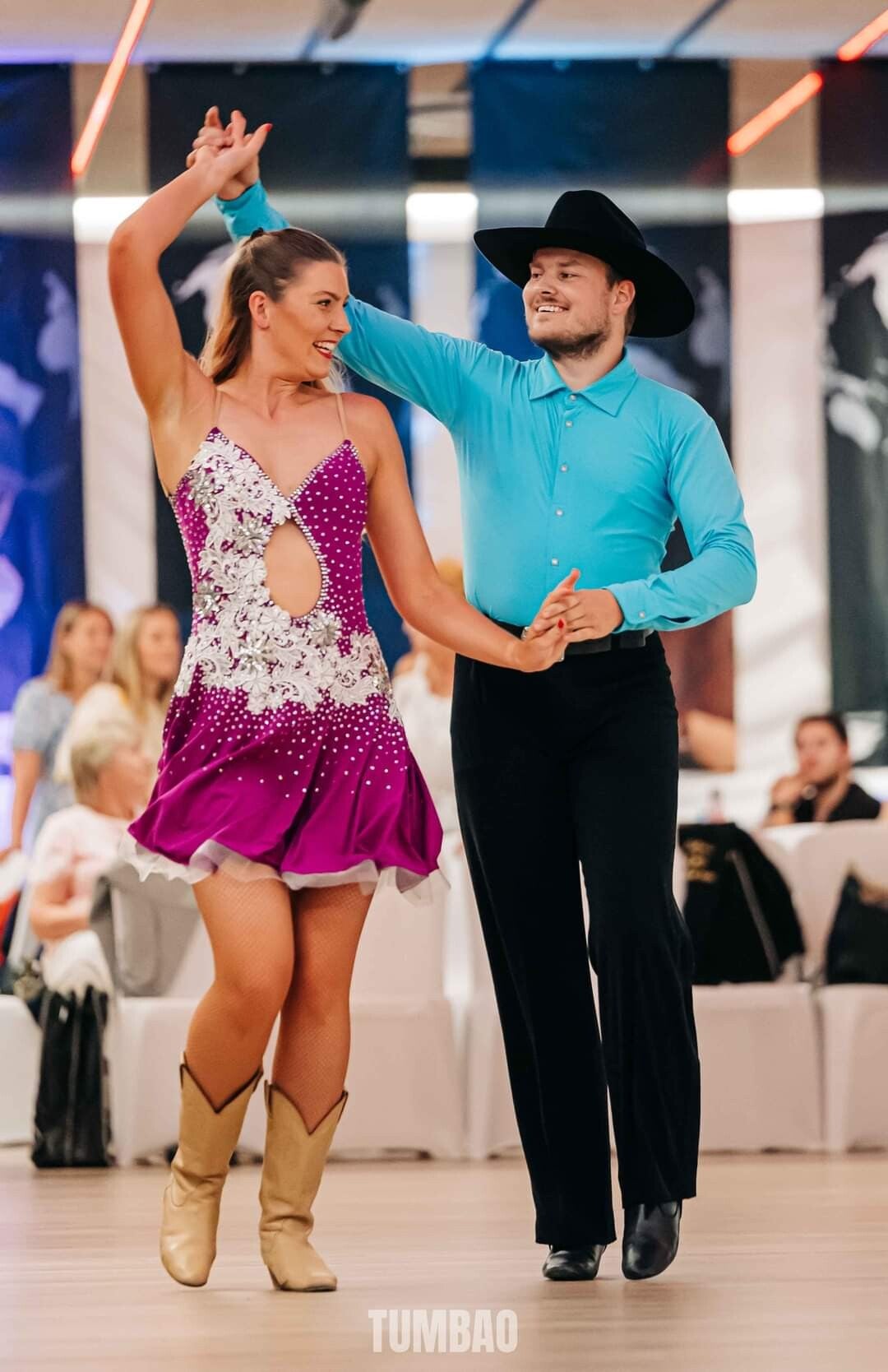 Joran van de Noll Time2linedance Coup;e Linedance meervoudig wereldkampioen
