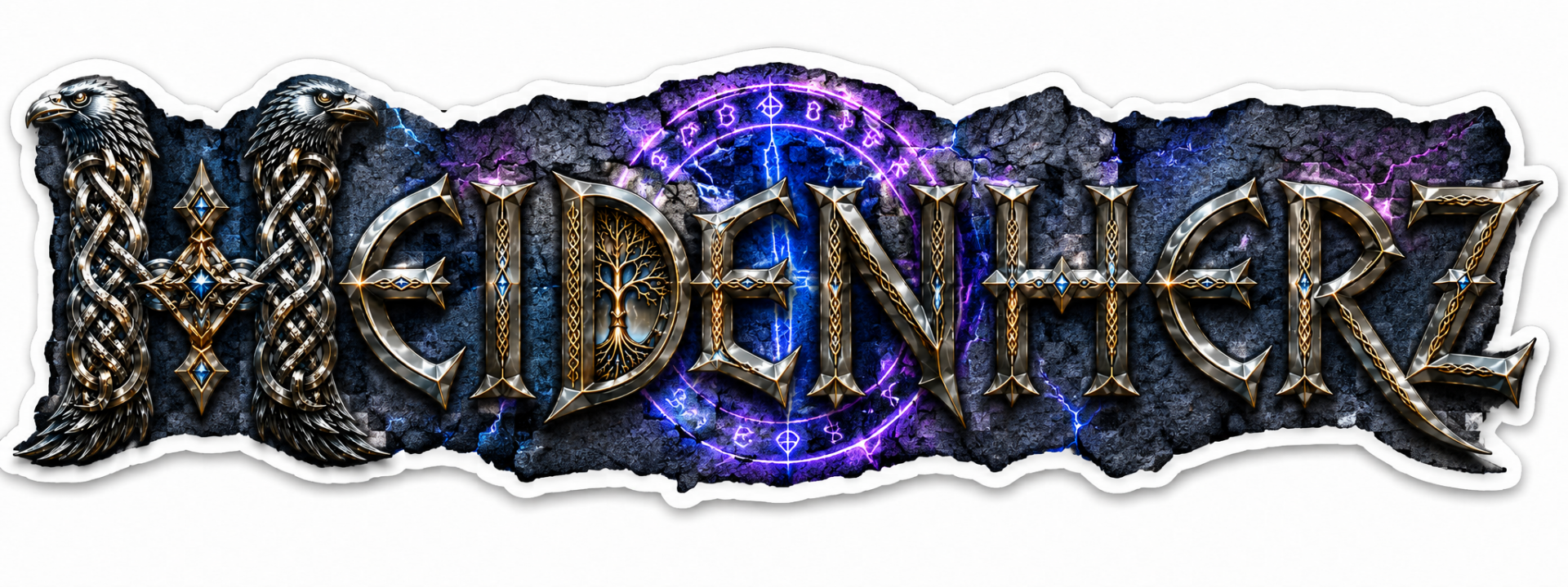 Heidenherz - Vinyl Sticker