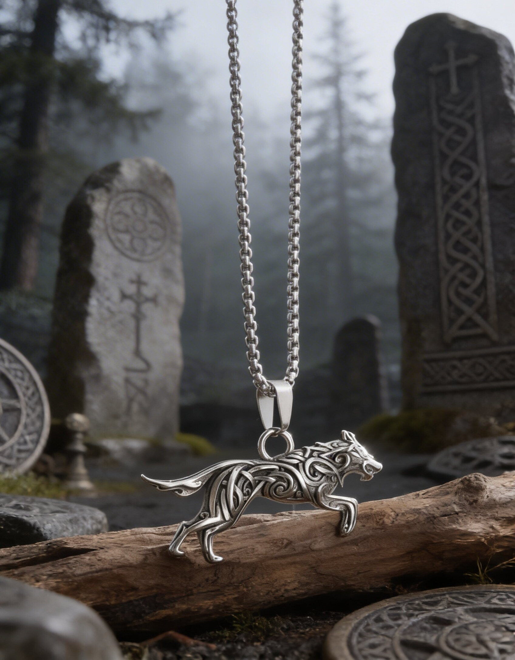 Halskette „Fenris Jagd“