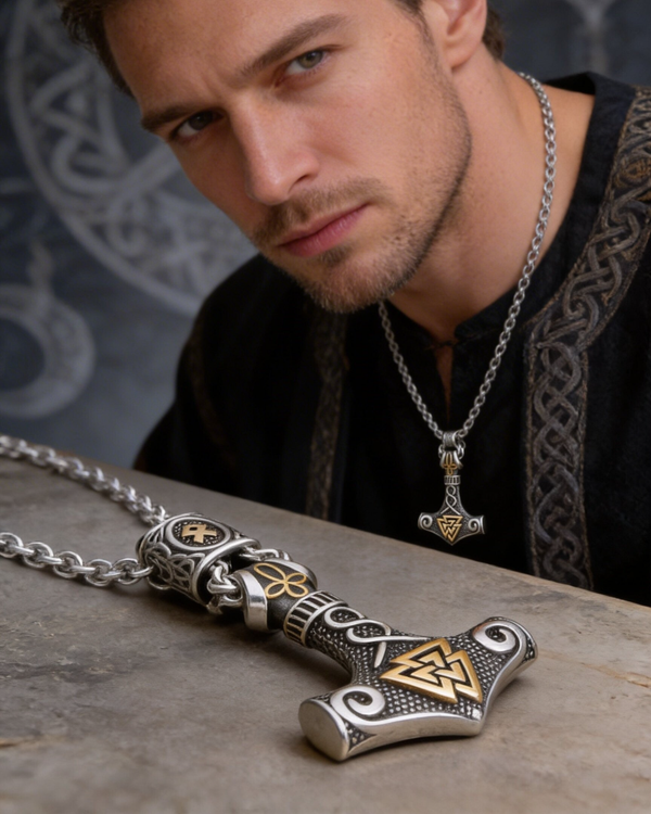 Mjölnir – Edelstahl 304 Halskette