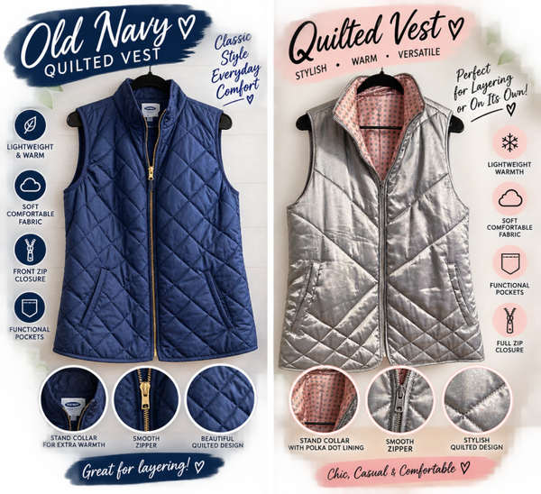 Women's Quilted Vests