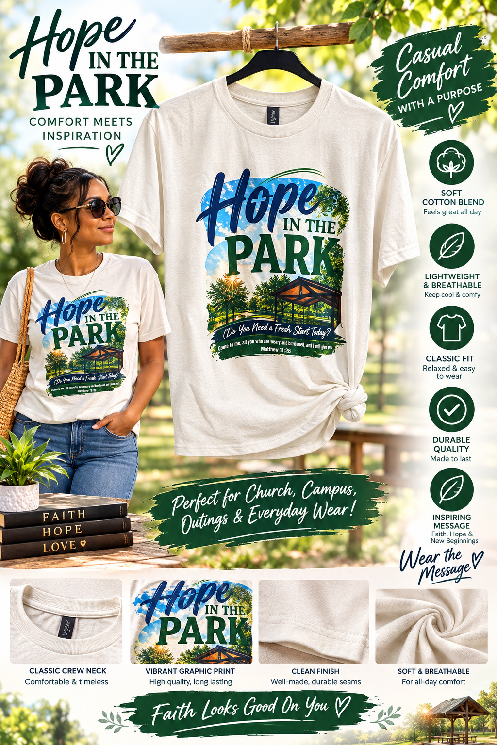 Hope In The Park T-Shirt