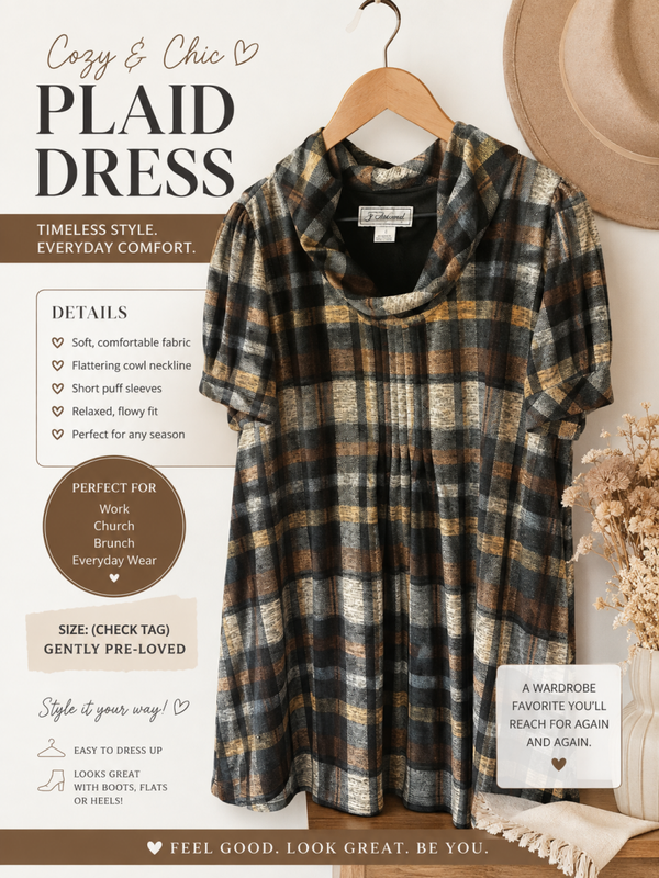 Plaid J Howard Dress