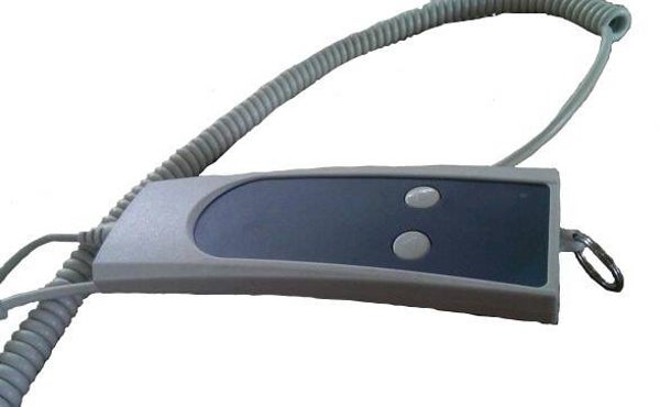 Handschalter 5 Pol. mit zwei Tasten und sperrstift