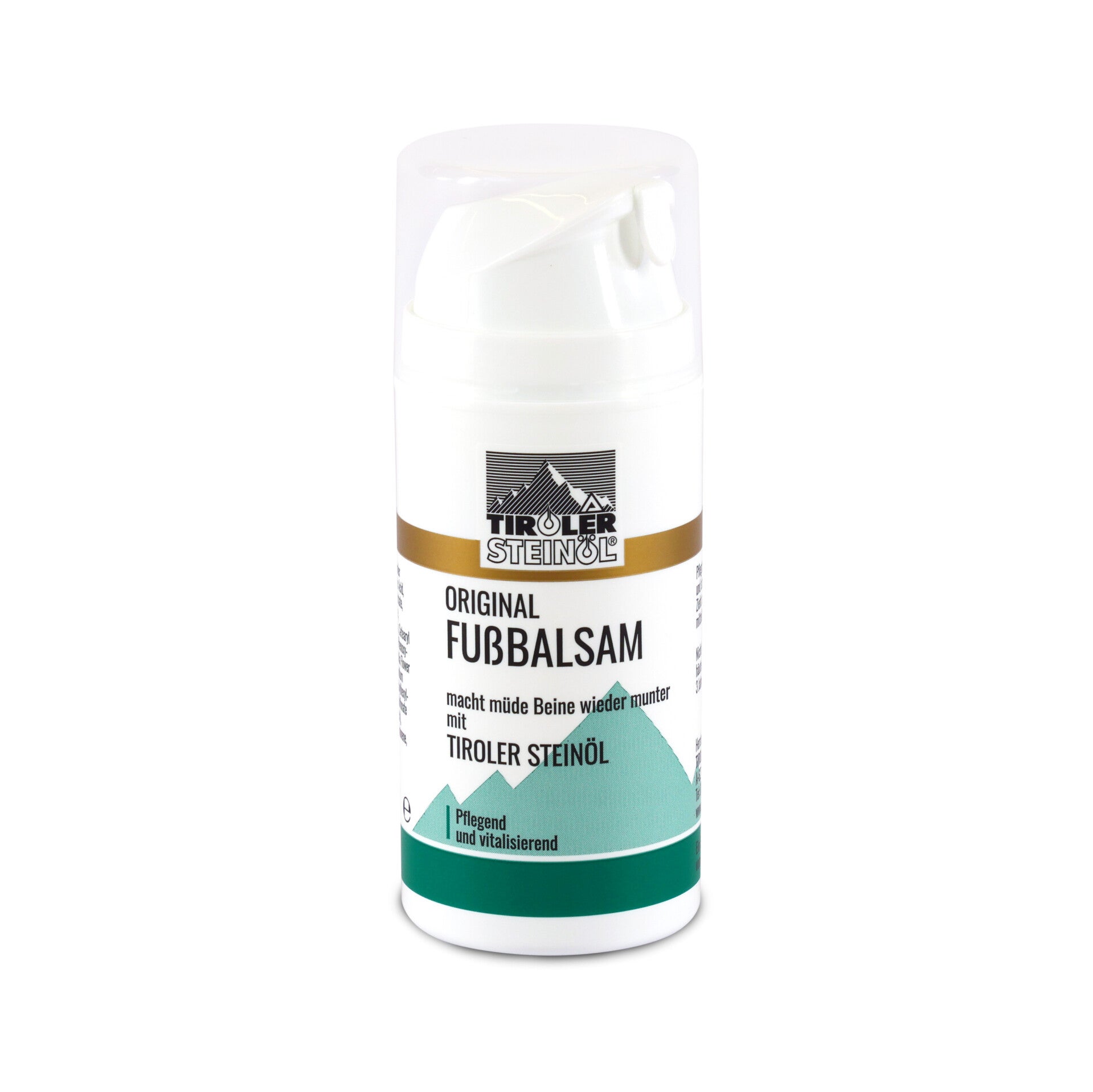 Fußbalsam mit Tiroler Steinöl