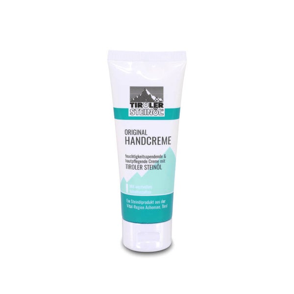 Handcreme mit Tiroler Steinöl