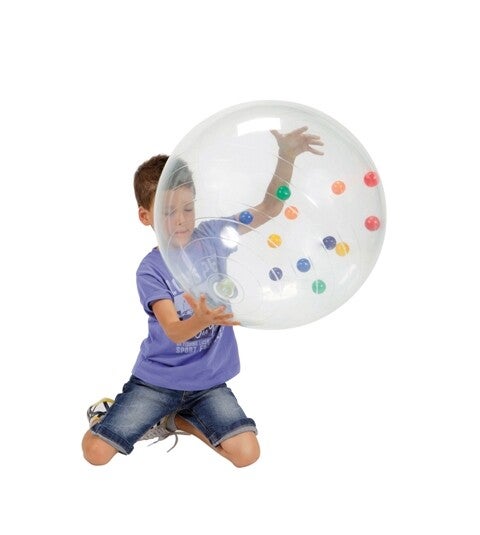 Activity Ball mit bunten Kugeln, Ø 50 cm