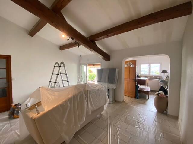 Remise en état d'un plafond