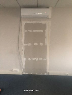 rénovation cloison