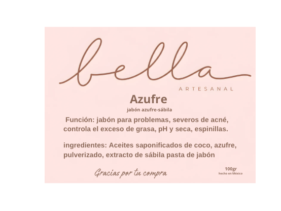 Jabón de azufre