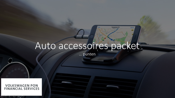 Auto accessoires pakket