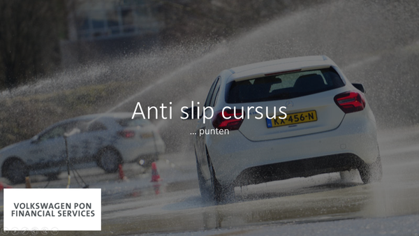Anti slip cursus