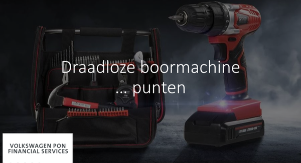 Draadloze boormachine