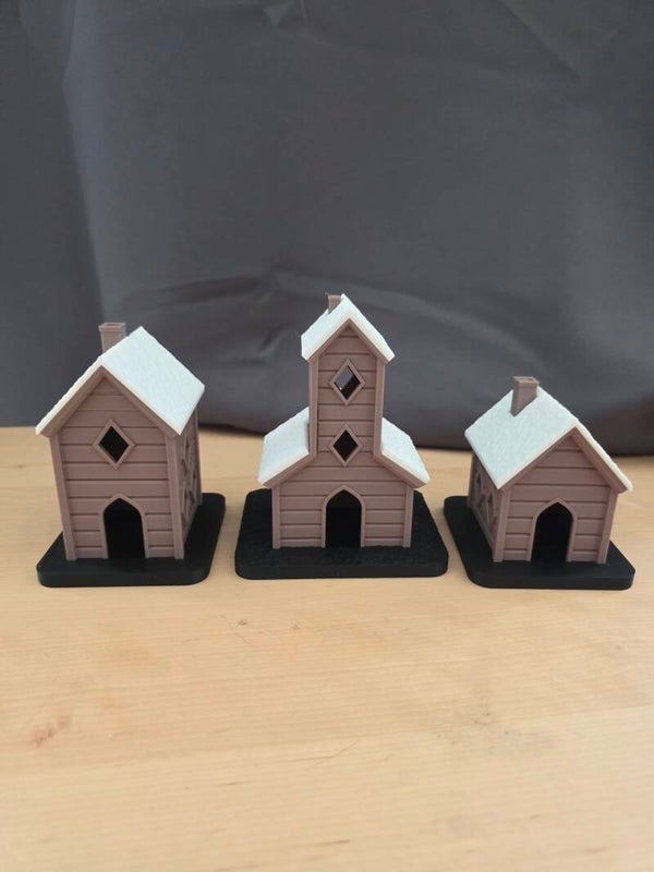 Kersthuisjes