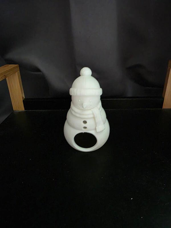 Sfeervolle 3D-Geprinte Sneeuwpop met LED