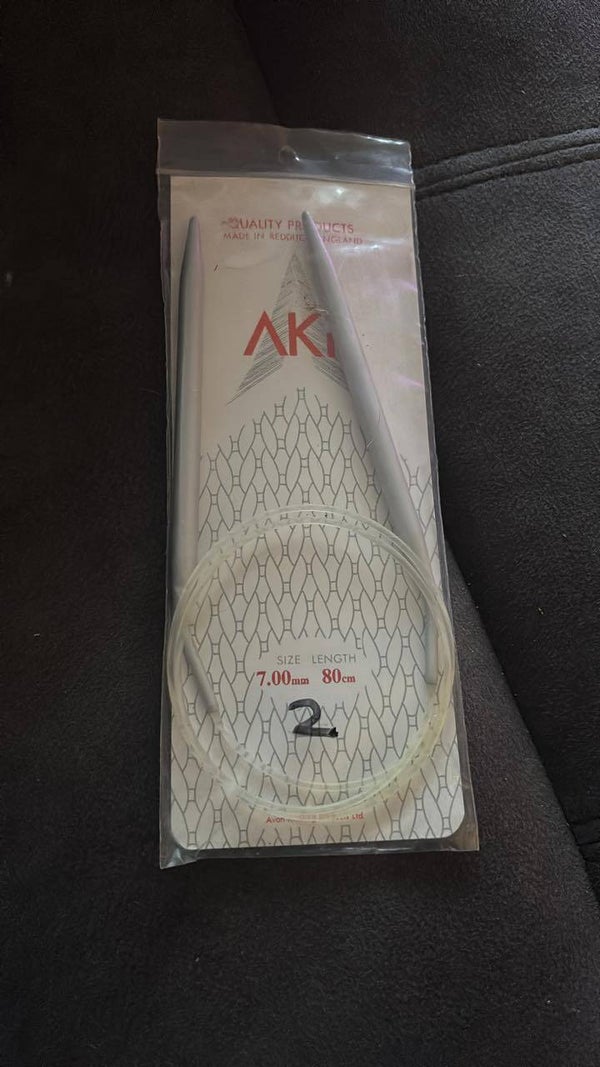 Circular Twin Pin length 80cm size 7mm