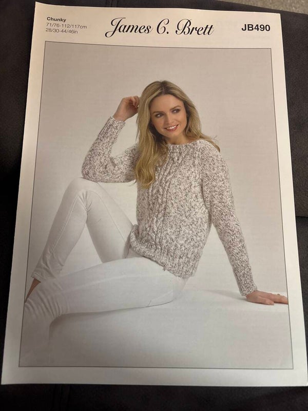 James C Brett Ladies Chunky JB490