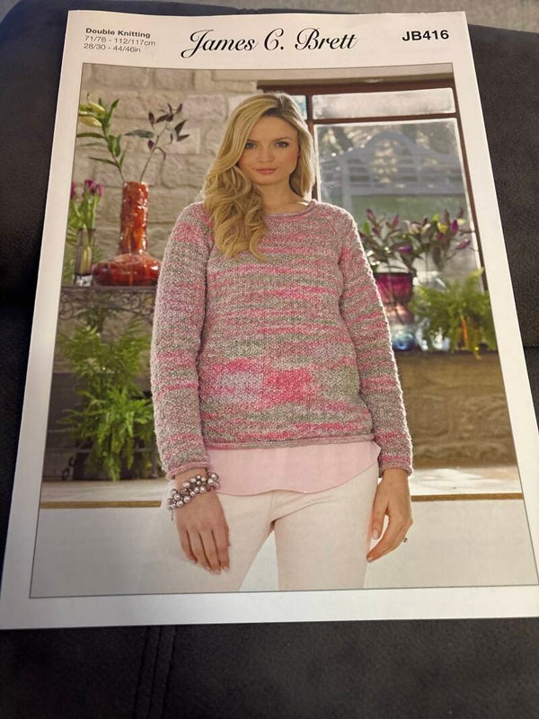 James C Brett Ladies JB416