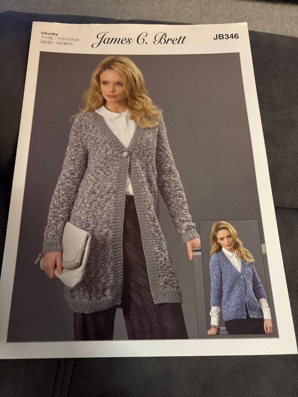 James C Brett Ladies Chunky JB346