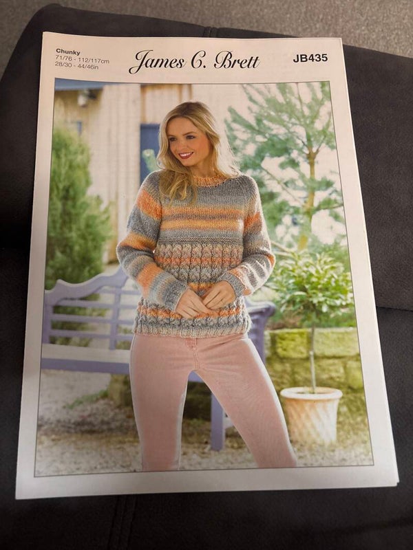 James C Brett Ladies Chunky JB435