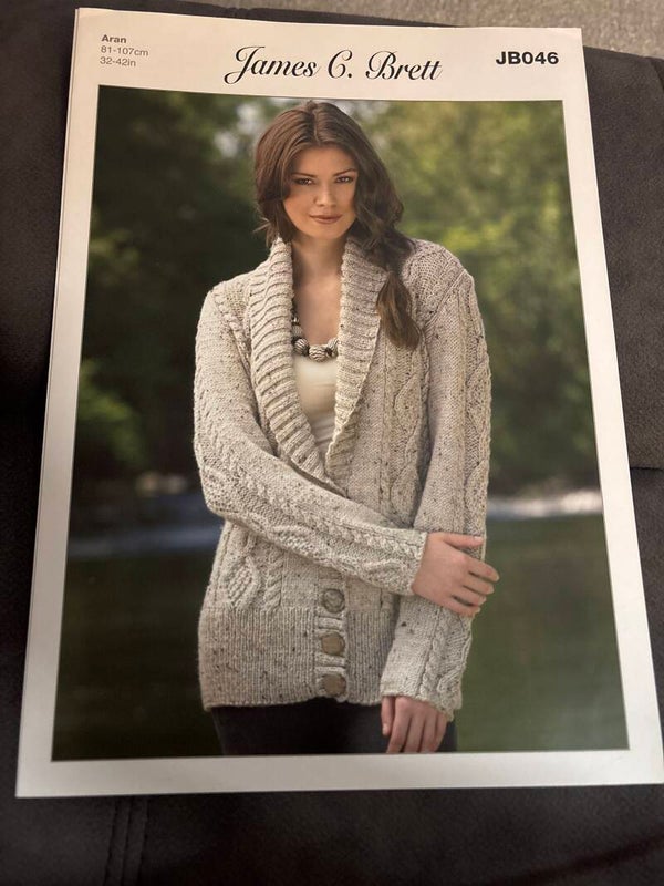 James C Brett Ladies Aran