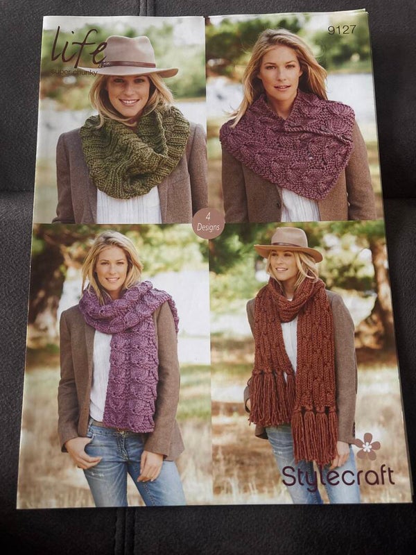 Life Super Chunky Ladies Scarf