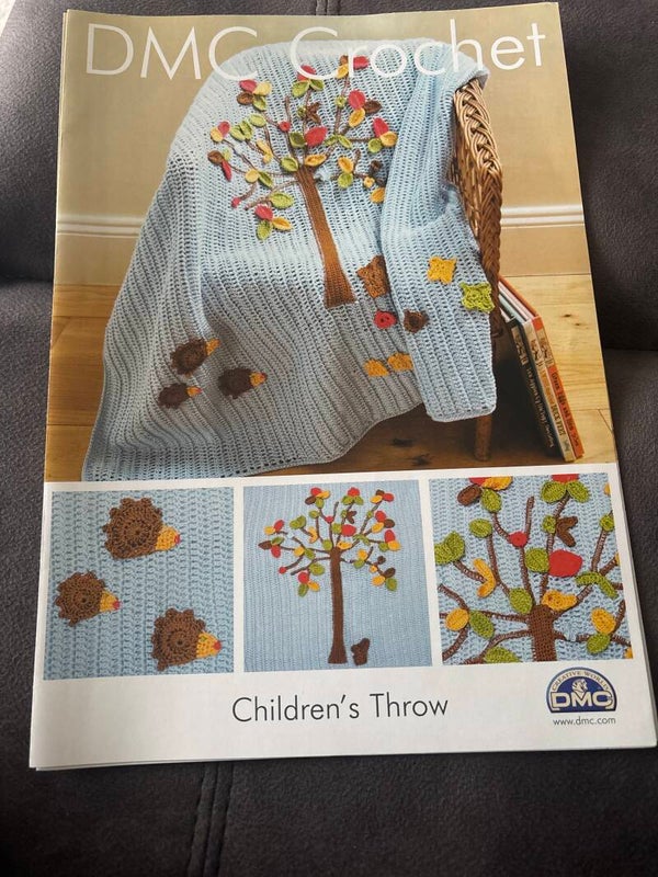 DMC Crochet Children's Throw