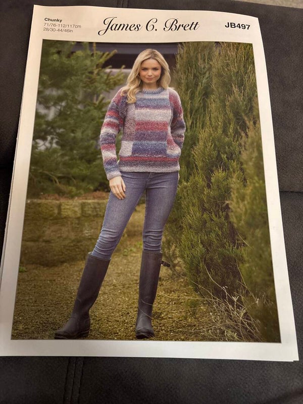 James C Brett Ladies Chunky JB497