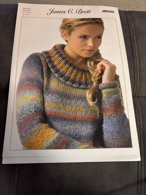 James C Brett Passion Chunky JB092