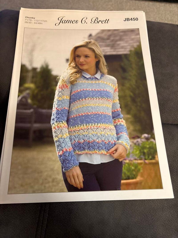 James C Brett Ladies Chunky JB450