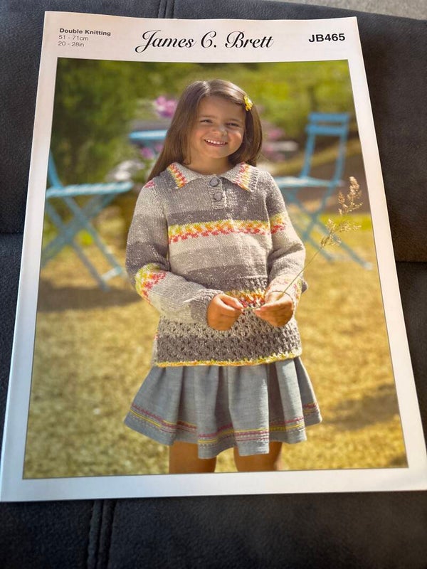 James C Brett Double Knit JB465