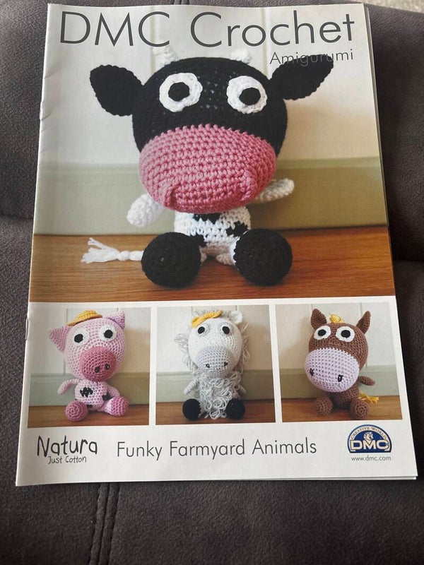 DMC Crochet Funky Farmyard Animals