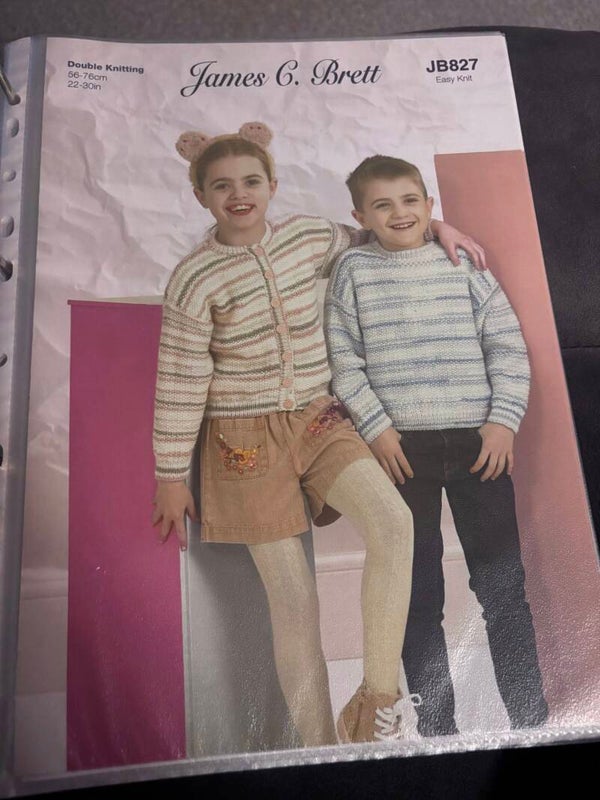 James C Brett JB827 Children DK