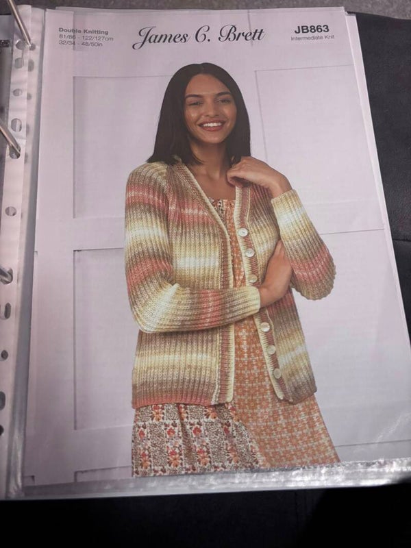 James C Brett JB863 Ladies DK