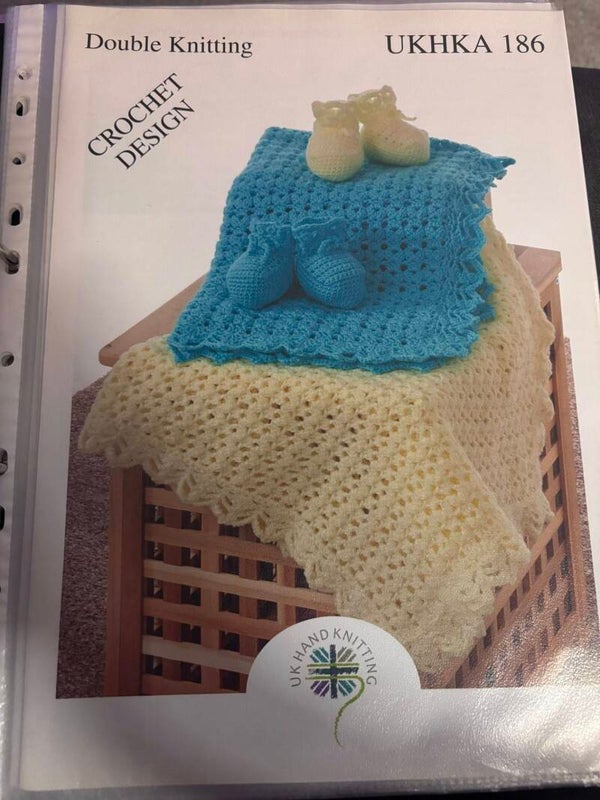 UKHKA 186 Baby Crochet Pattern