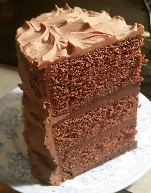 Chocolate Cake Slice