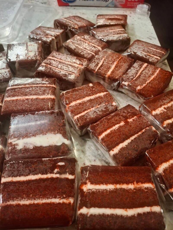Red Velvet Cake Slice