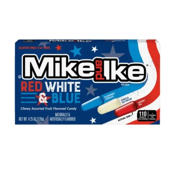 Mike & Ike Red White & Blue