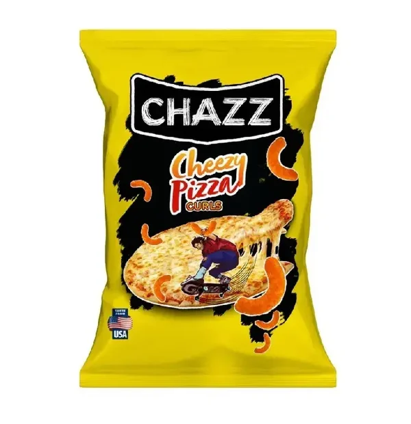 Chazz Crispy corn curls Pizza flavour